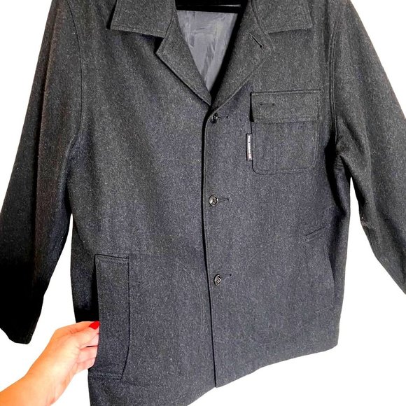 Polo Jeans Co. Ralph Lauren Mens Wool Utility Jacket Sz L - Picture 3 of 9